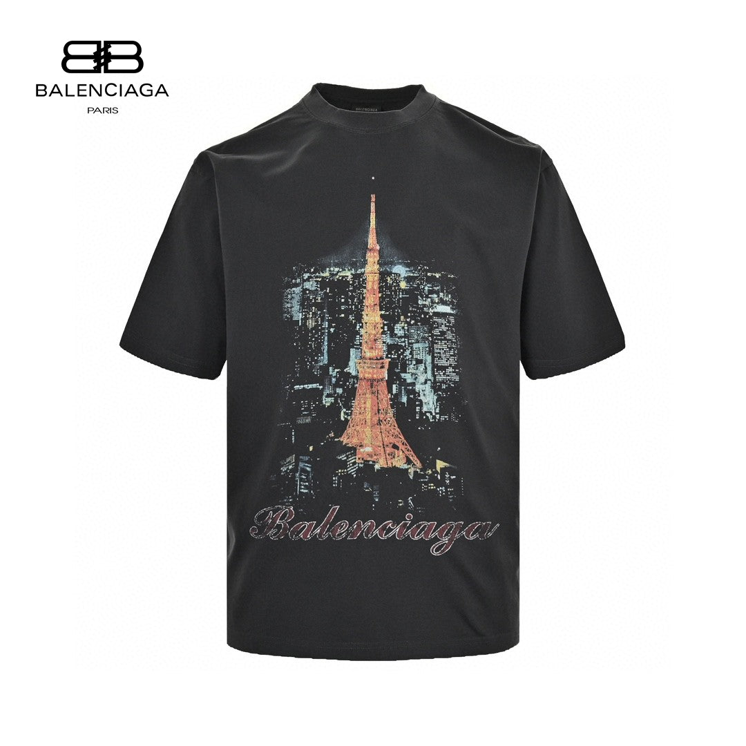 Ba*len*cia*ga tokyo tower t-shirt