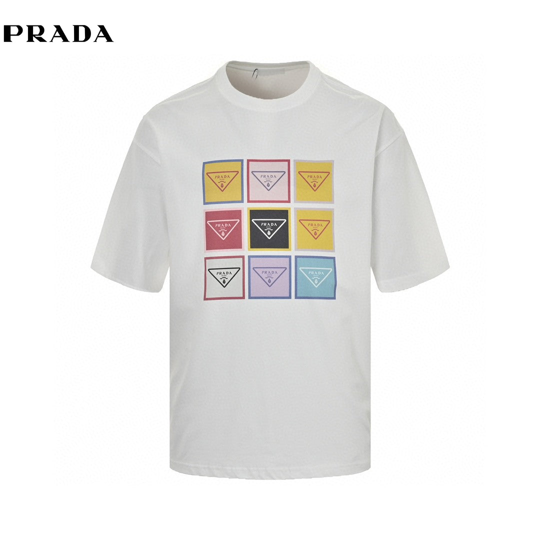 Pra*a pop art logo t-shirt