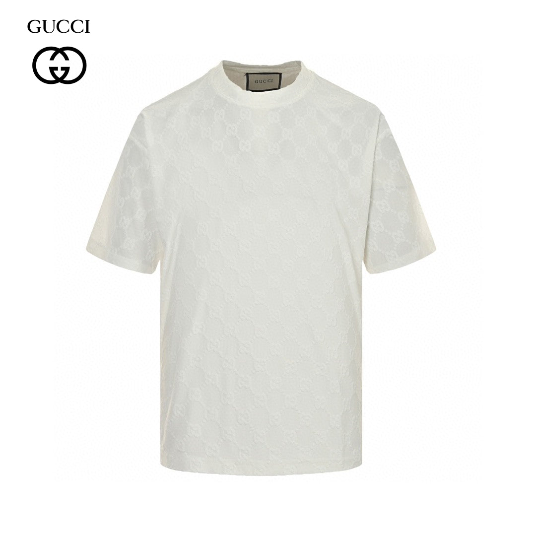 G*u*i gg patterned t-shirt (white)