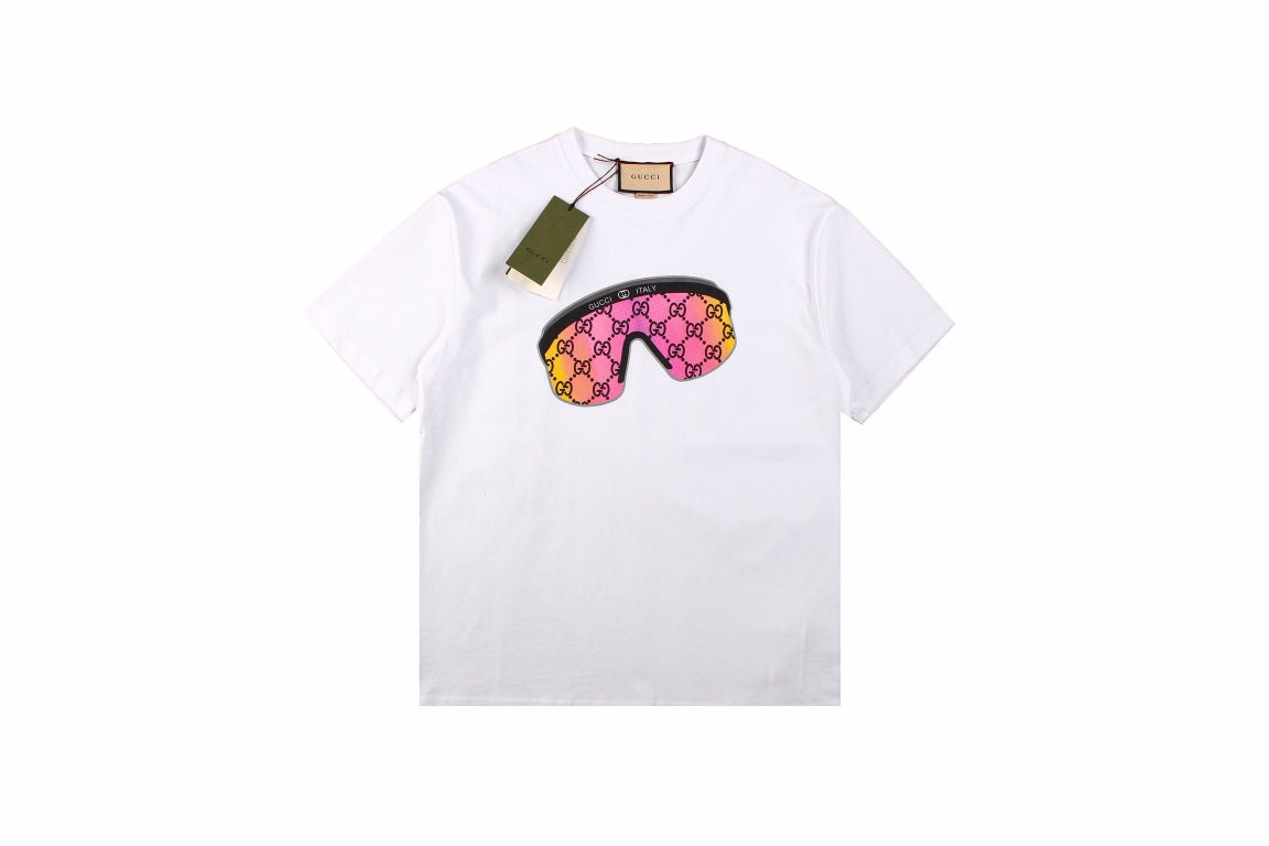 Gucci Sunglasses Graphic T-Shirt Primereps