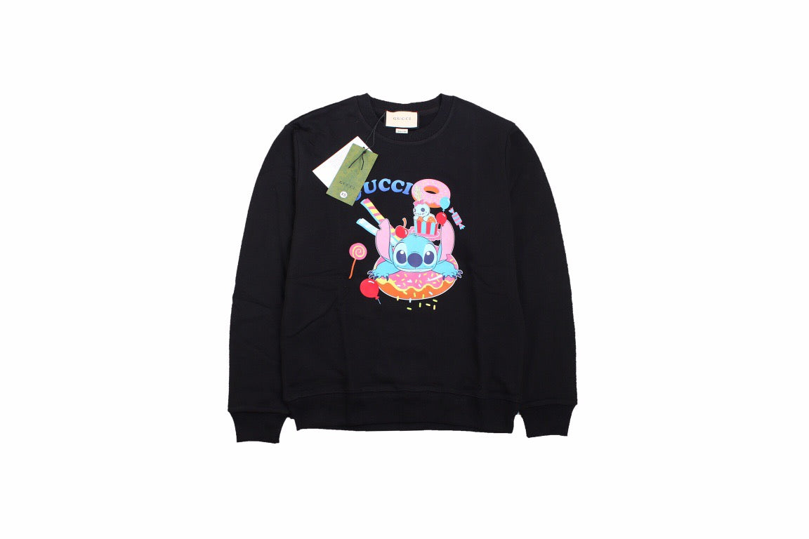 G*u*i stitch donut sweatshirt