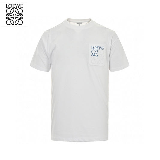 Loewe Pocket Logo T-Shirt in White Primereps