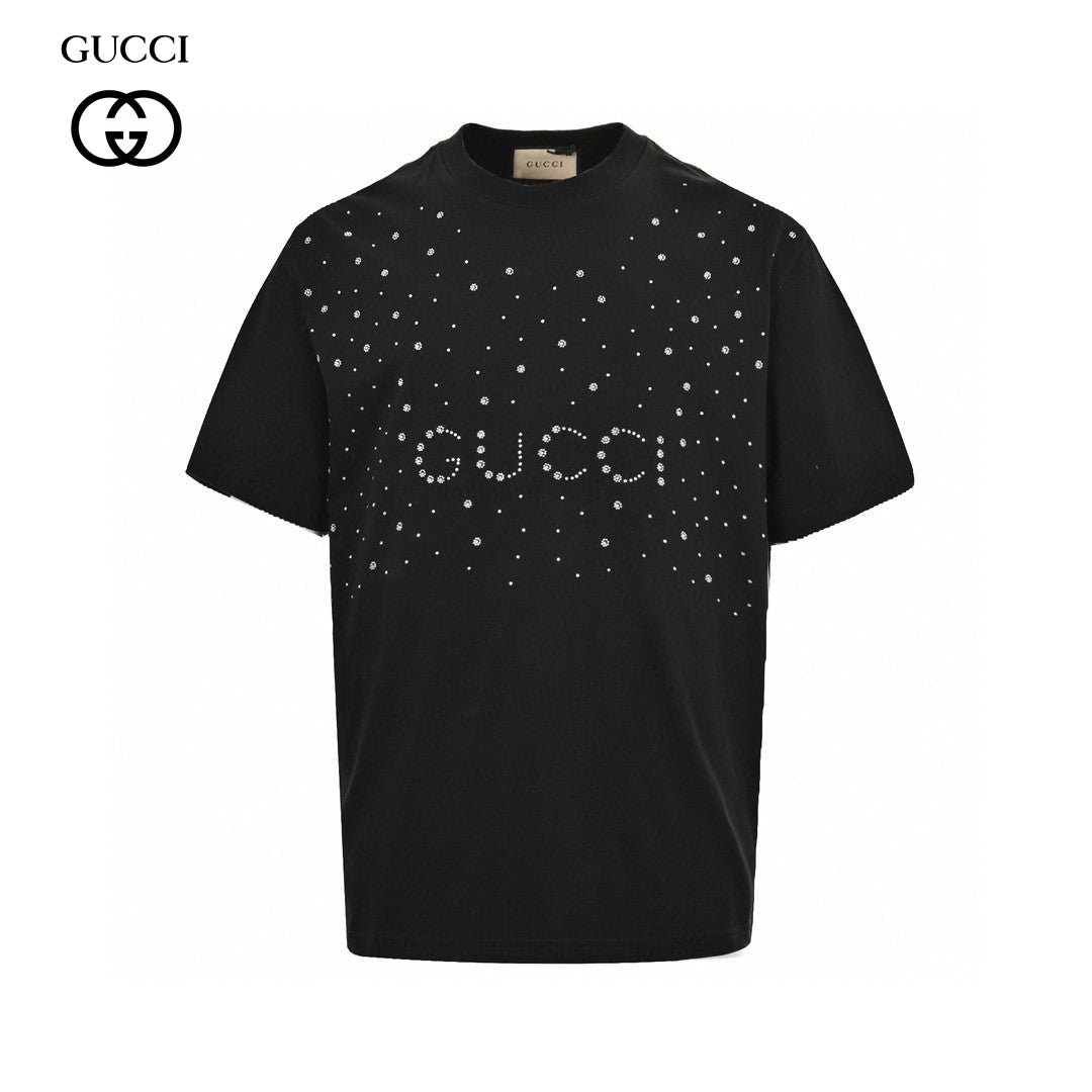 G*u*i embellished black t-shirt