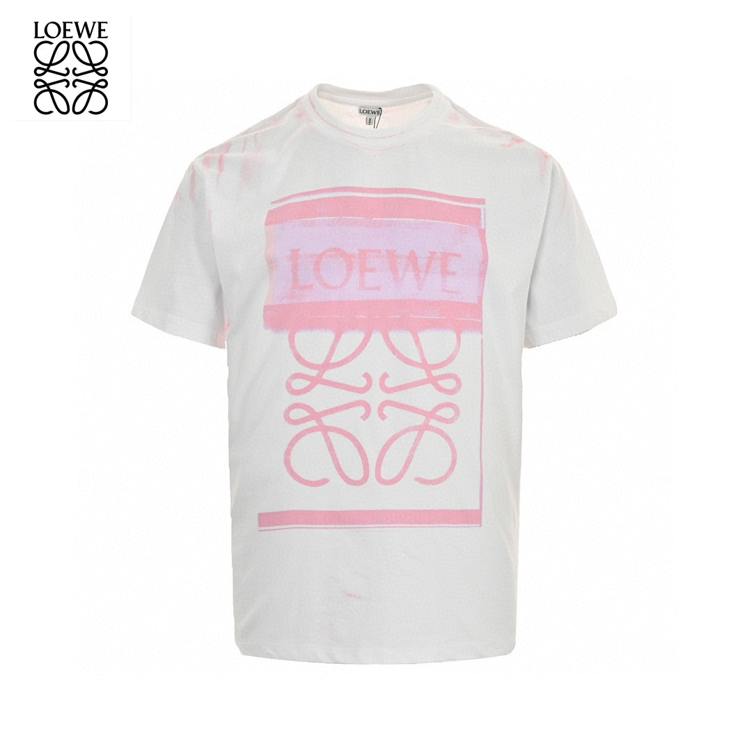 Loewe Pink Graphic T-Shirt Primereps