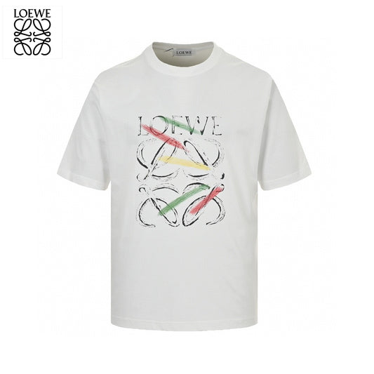 Loewe Graphic Logo T-Shirt (White) Primereps