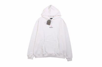 Balenciaga White Be Yourself Hoodie Primeeps