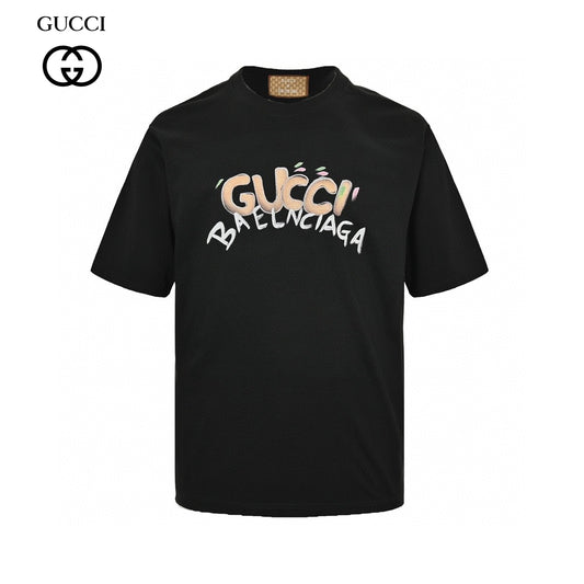 Gucci x Balenciaga Collaboration T-Shirt (Black) Primereps
