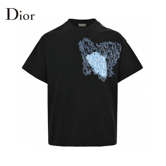 Dior Monogram Motif T-Shirt (Black) Primereps