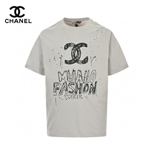 Chanel Milano Fashion Week T-Shirt (Gray) Primereps