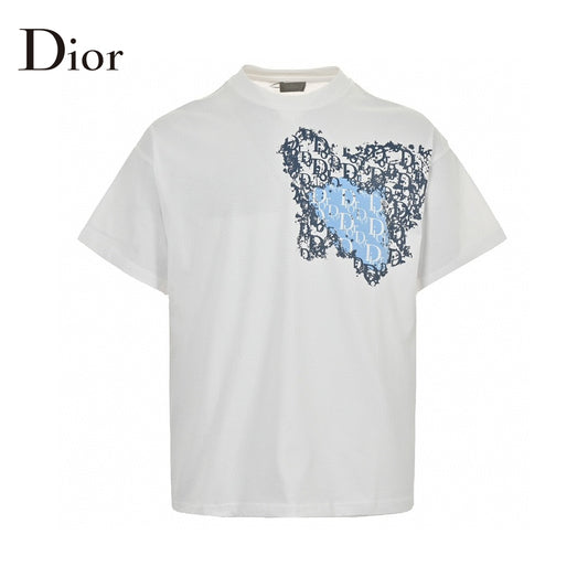 Dior Monogram Motif T-Shirt (White) Primereps