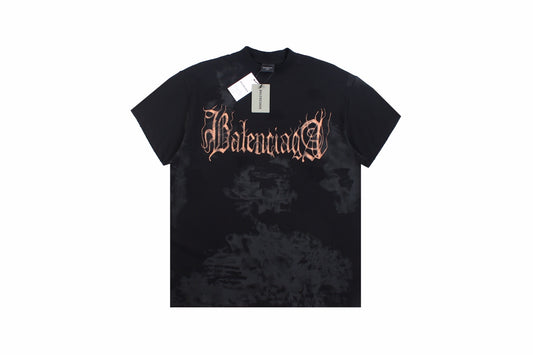 Balenciaga Gothic Logo T-Shirt primereps