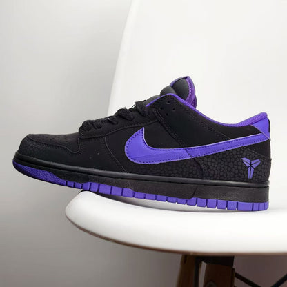 Nike Dunk Low “Black/Purple” – Bold Contrast, Timeless Vibe