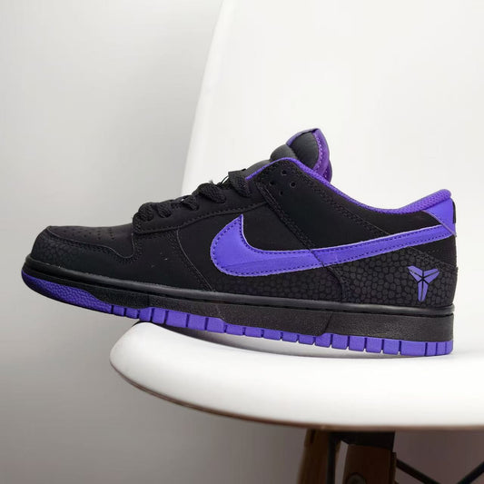 Nike Dunk Low “Black/Purple” – Bold Contrast, Timeless Vibe