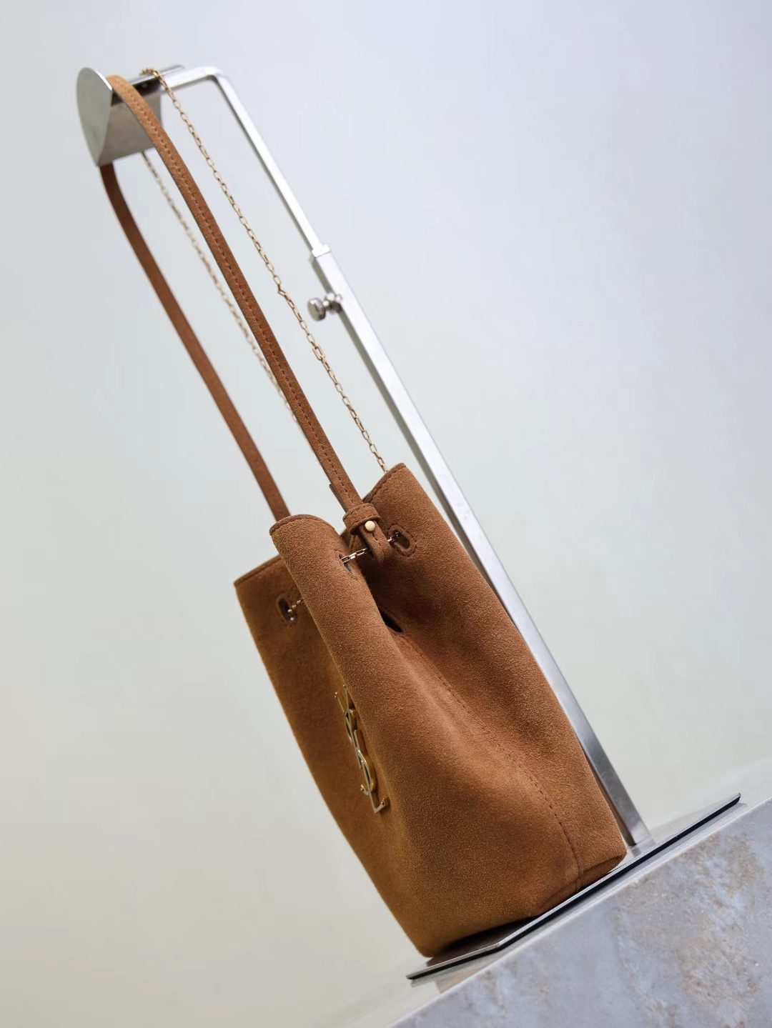 Saint Laurent Pochon Bucket Bag