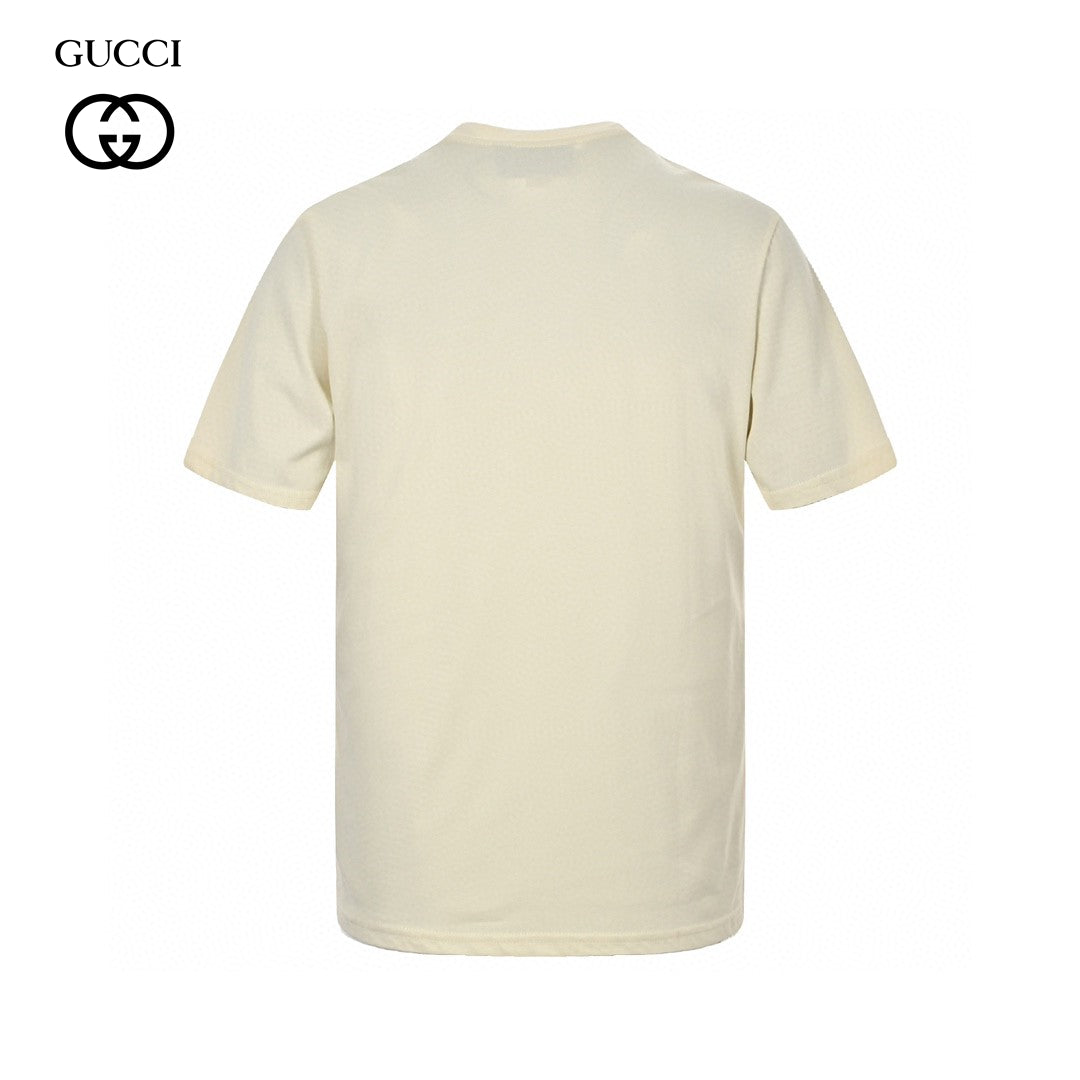 G*u*i graphic t-shirt (cream)