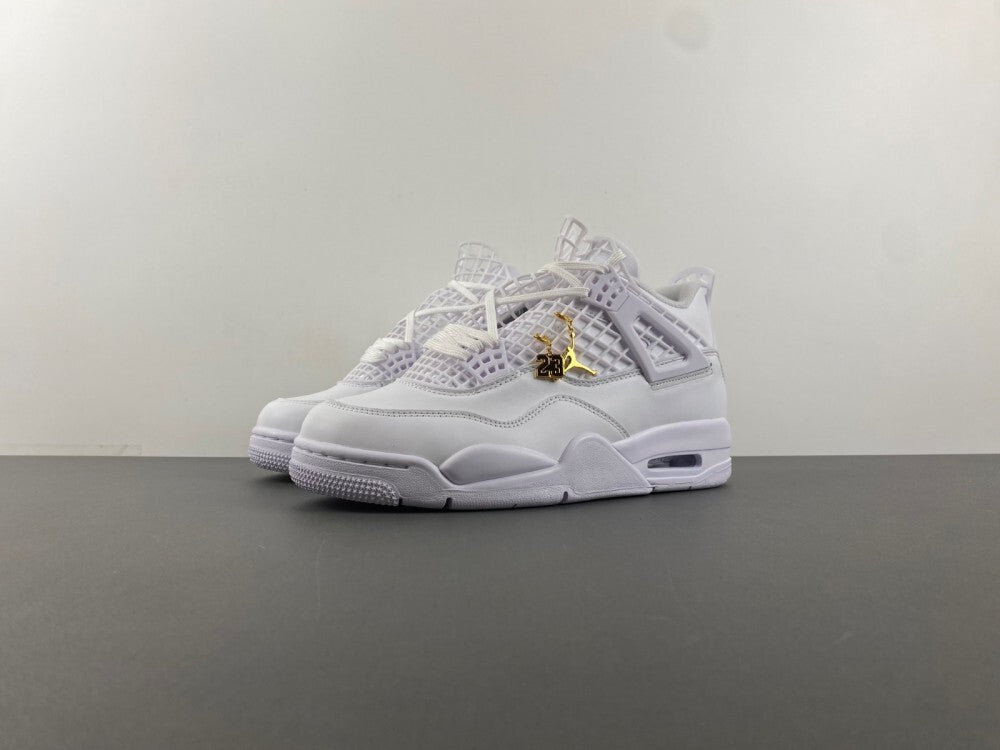 Air Jordan 4 Retro "Pure White Gold"