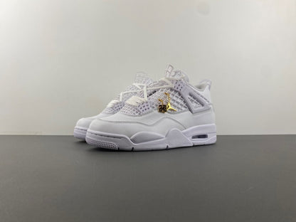 Air Jordan 4 Retro "Pure White Gold"