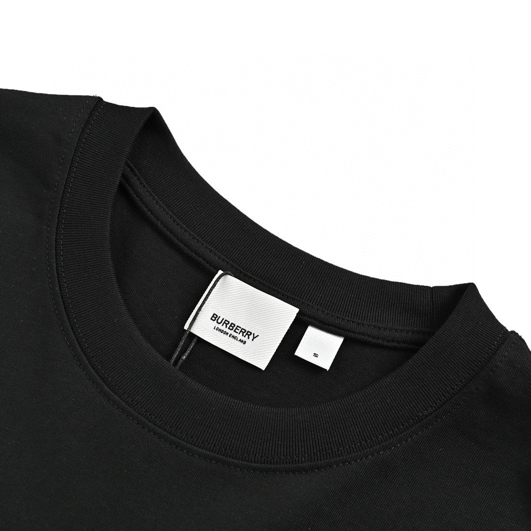 Burberry London England Black Graphic T-Shirt