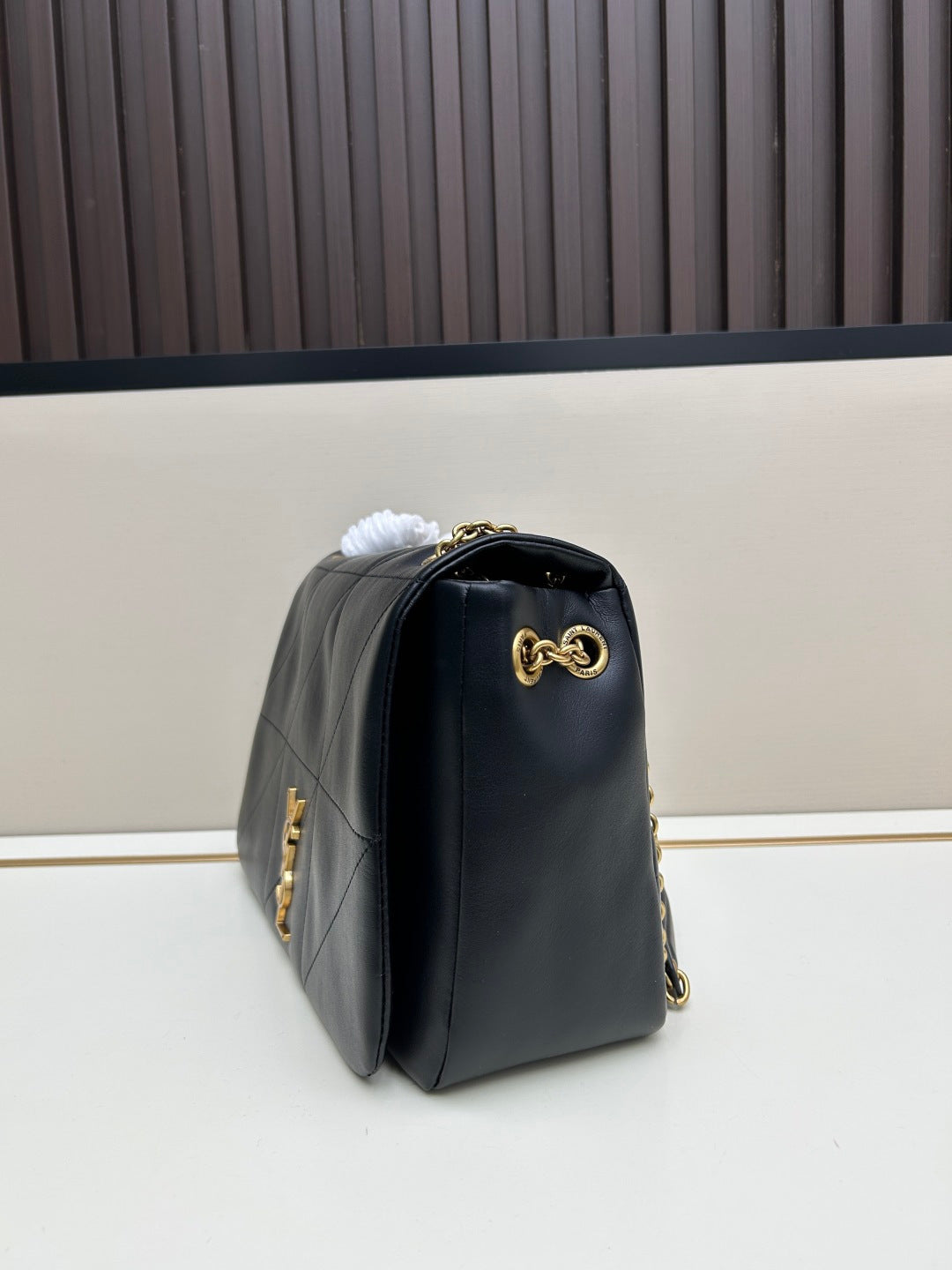 Saint Laurent Black Leather Bag – Iconic Parisian Elegance