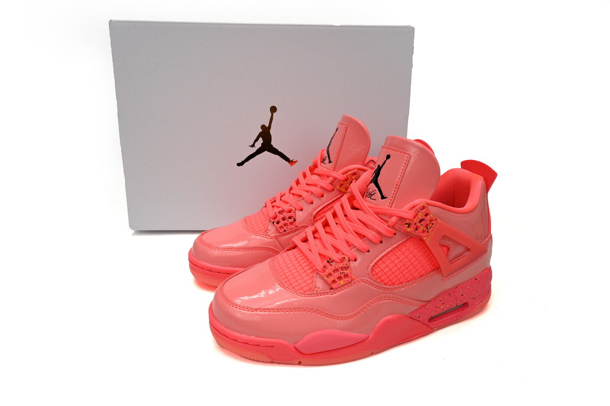 Air Jordan 4 Retro Powder Lacquer Leather