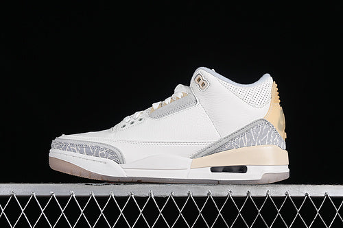 AIR JORDAN 3 CRAFT IVORY IVORY/GREY MIST/CREAM