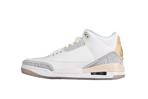 AIR JORDAN 3 CRAFT IVORY IVORY/GREY MIST/CREAM