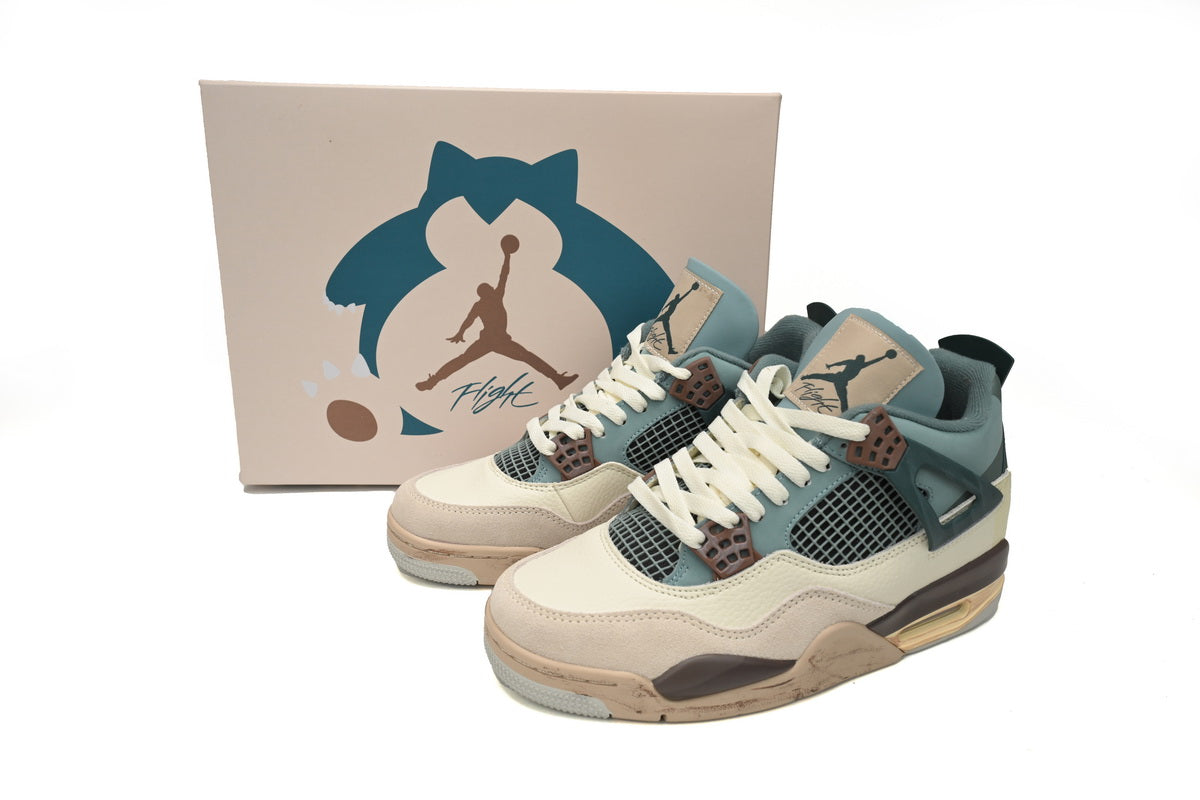 Air Jordan 4 Retro Blue Grey Brown