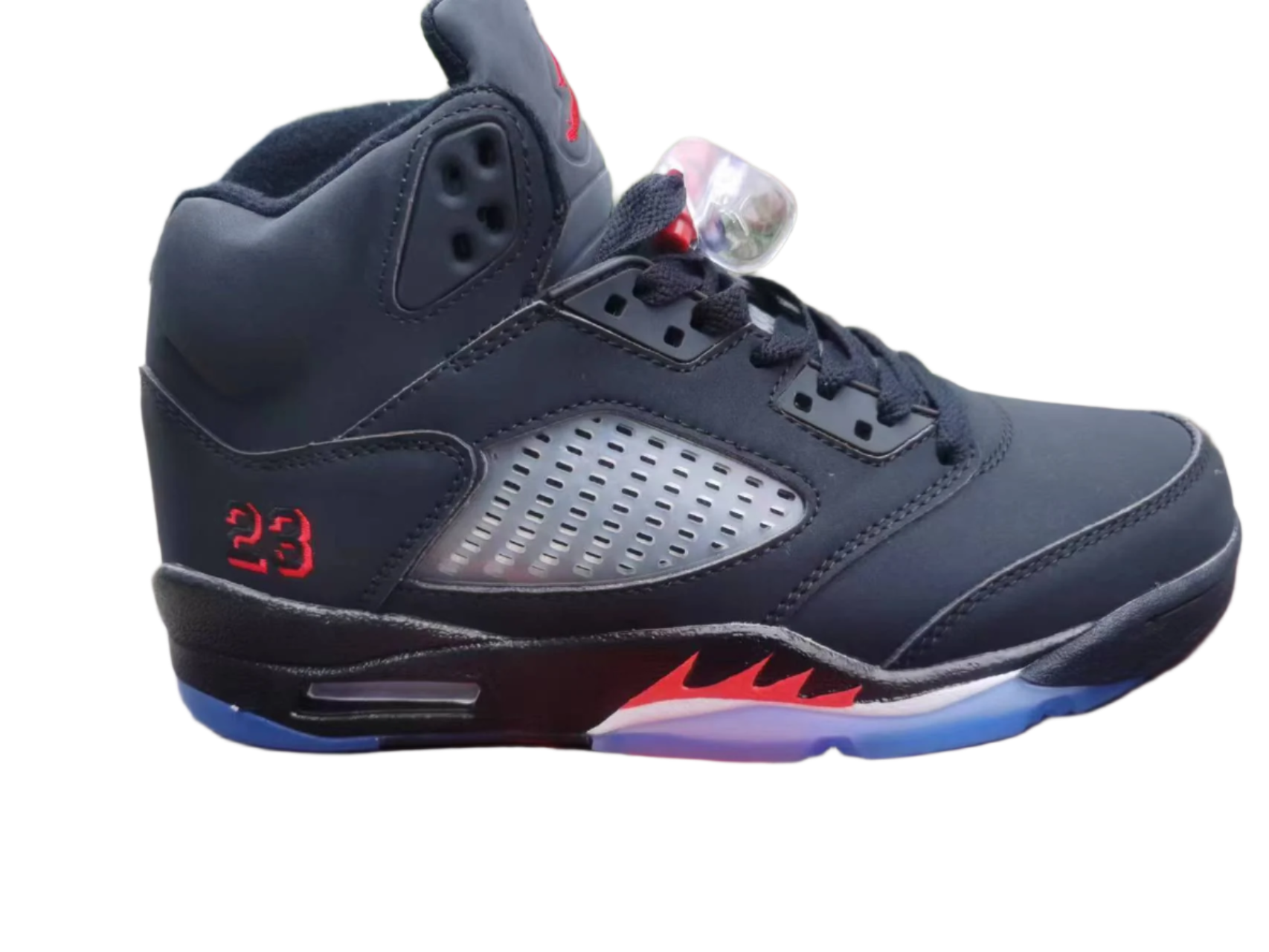 Jordan 5 Black and Red