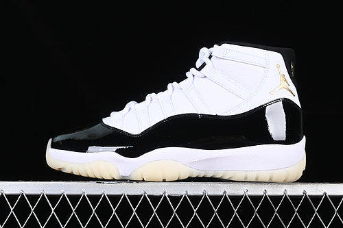 AIR JORDAN 11 DMP WHITE/BLACK/GOLD