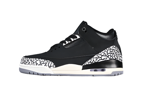 AIR JORDAN 3 RETRO OFF NOIR WHITE/BLACK/GREY