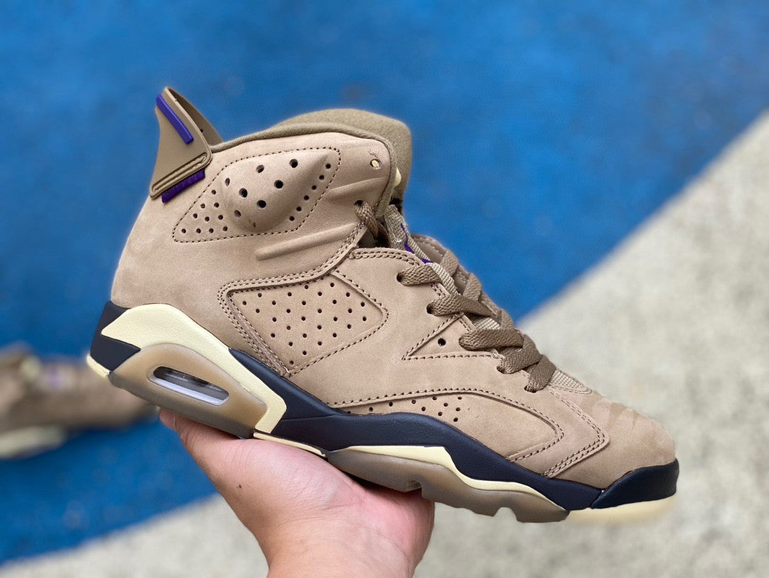 Jordan 6 WMNS Gore-Tex “Brown Kelp