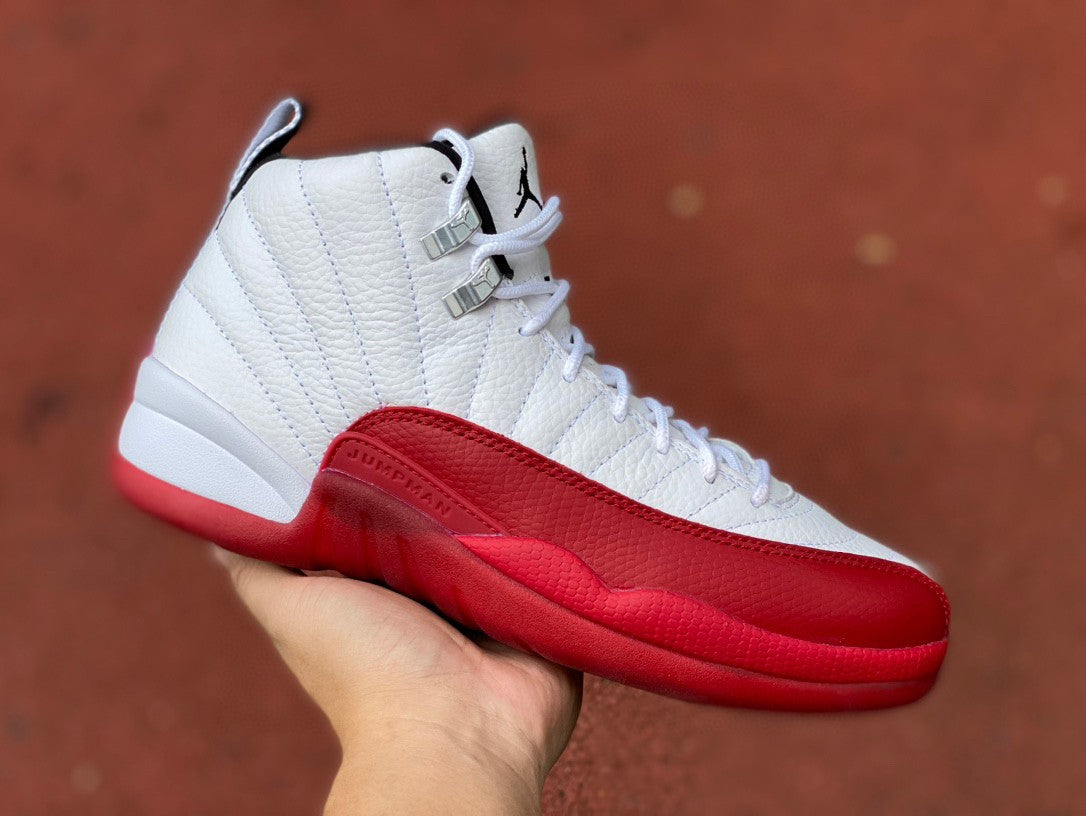 Jordan 12 Retro 'White/Varsity Red'