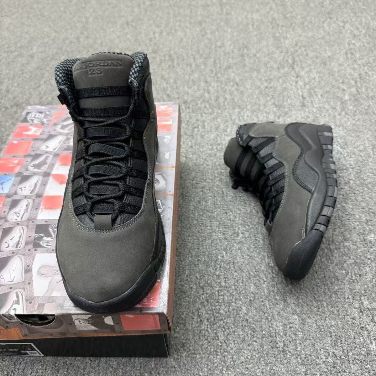 Air Jordan X Retro "Shadow Grey"