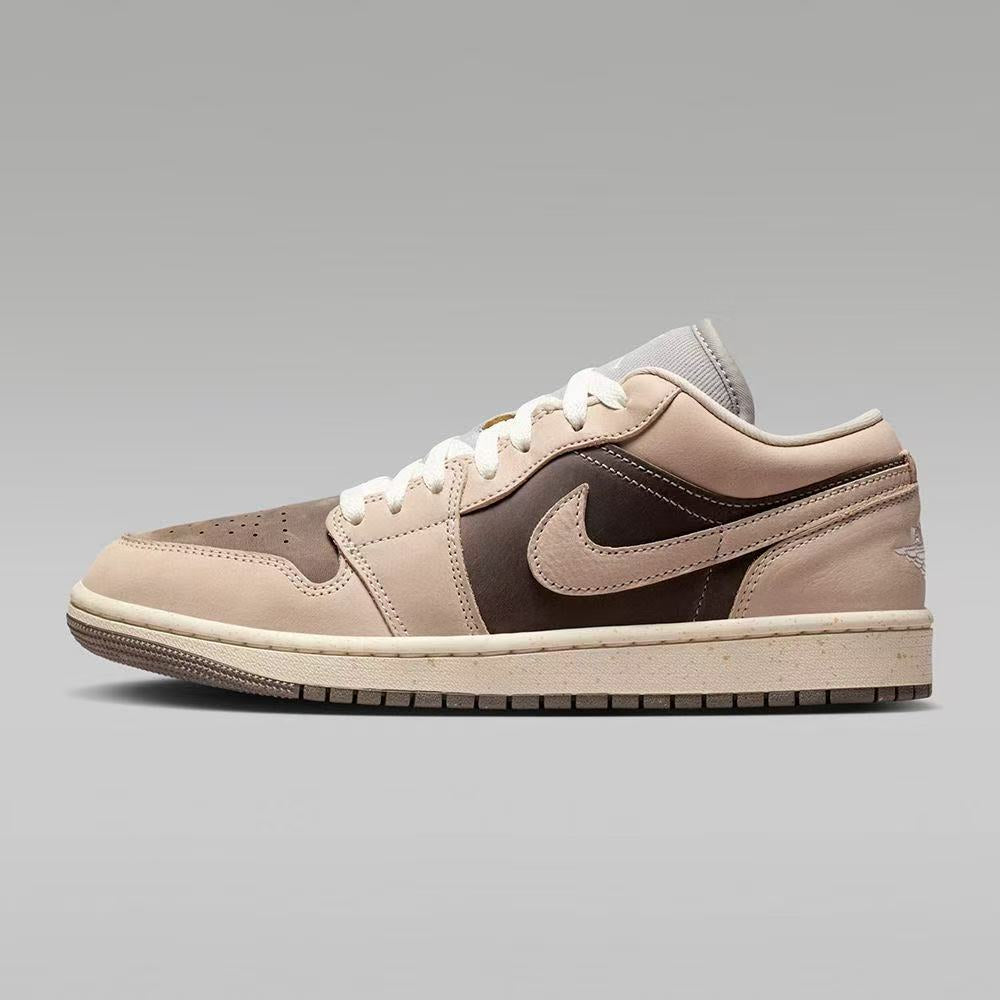 AIR JORDAN 1 LOW OG "ENIGMA STONE / PALE IVORY / HEMP / OATMEAL"