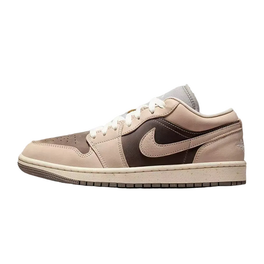 AIR JORDAN 1 LOW OG "ENIGMA STONE / PALE IVORY / HEMP / OATMEAL"