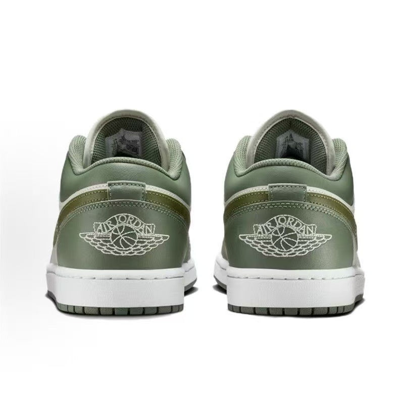 AIR JORDAN 1 LOW "WHITE / GREEN"