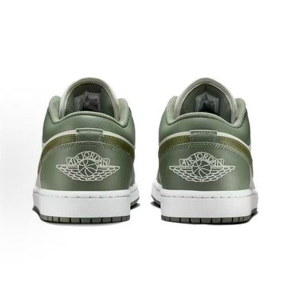 AIR JORDAN 1 LOW "WHITE / GREEN"