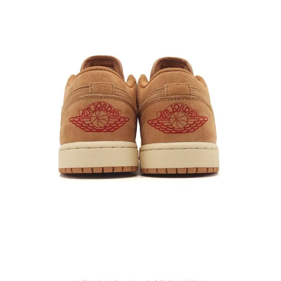 AIR JORDAN 1 LOW "LINEN / SAIL / BROWN"