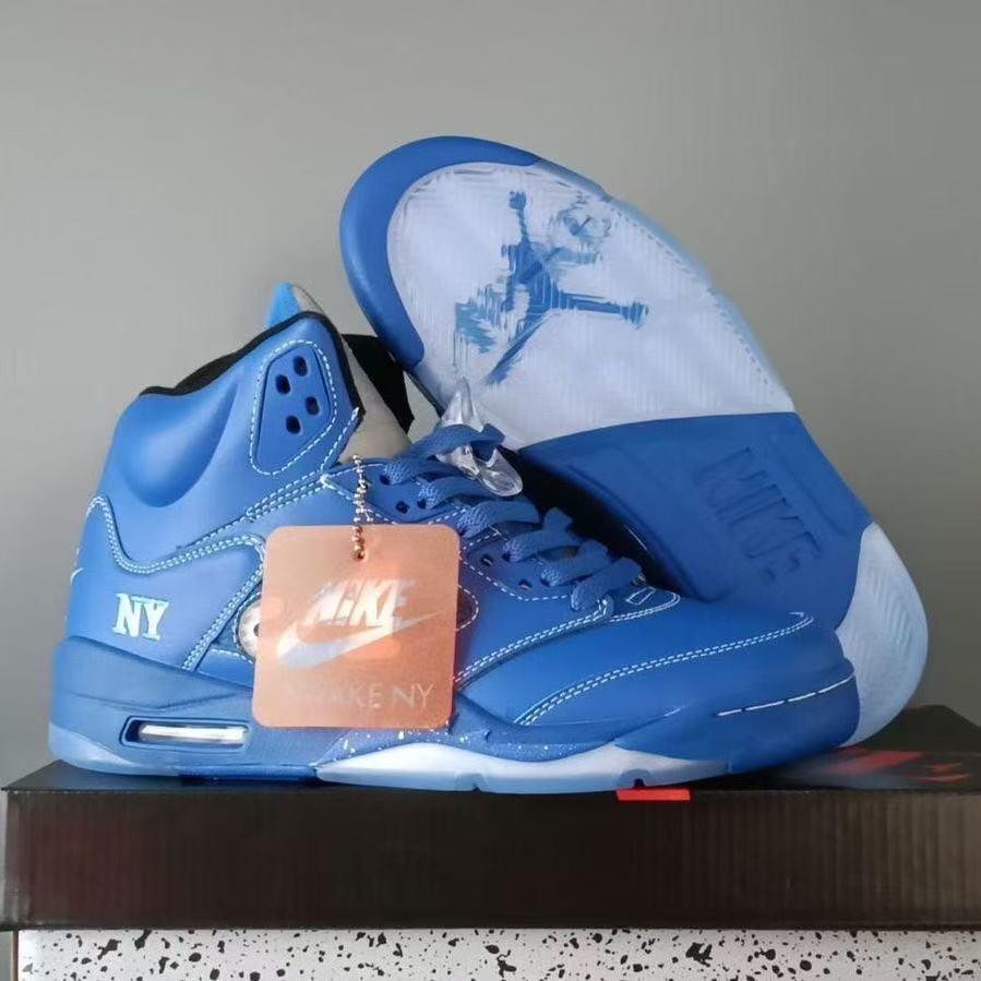 AIR JORDAN 5 RETRO "KLEIN BLUE / WHITE"