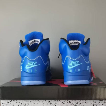 AIR JORDAN 5 RETRO "KLEIN BLUE / WHITE"