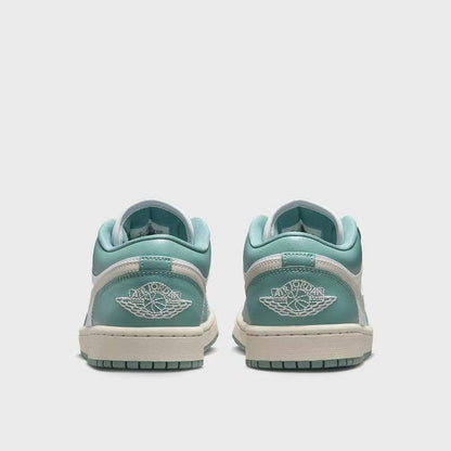 AIR JORDAN 1 LOW "WHITE / CANNON / SAIL / LIGHT OREWOOD BROWN"