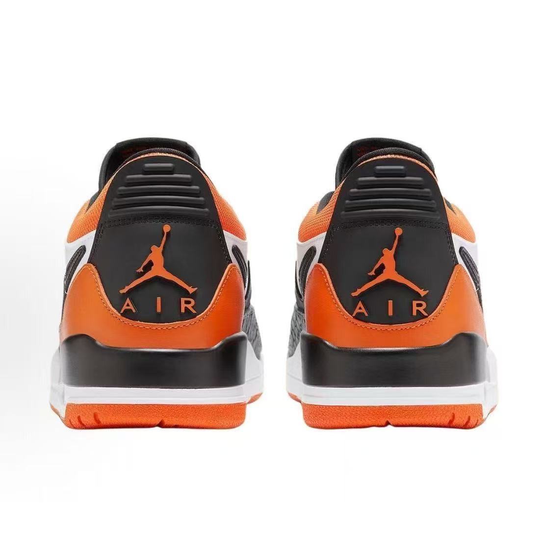 AIR JORDAN LEGACY 312 LOW "WHITE / BLACK / ORANGE"