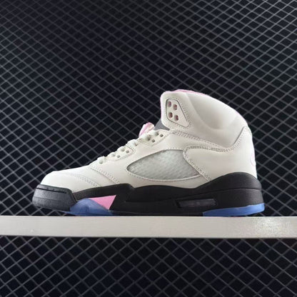 AIR JORDAN 5 RETRO 35TH ANNIVERSARY "WHITE / PINK / BLUE / BLACK"