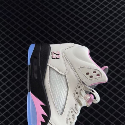 AIR JORDAN 5 RETRO 35TH ANNIVERSARY "WHITE / PINK / BLUE / BLACK"