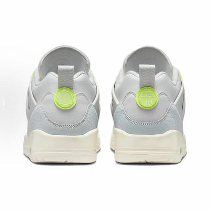 JORDAN SPIZIKE LOW "PHOTON DUST / COCONUT MILK / VOLT"