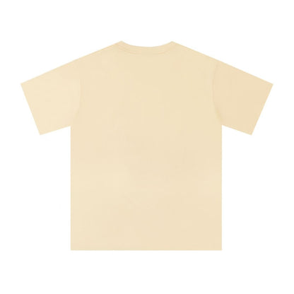 SP5DER WORLDWIDE "APRICOT WEB" LOGO T-SHIRT IN APRICOT