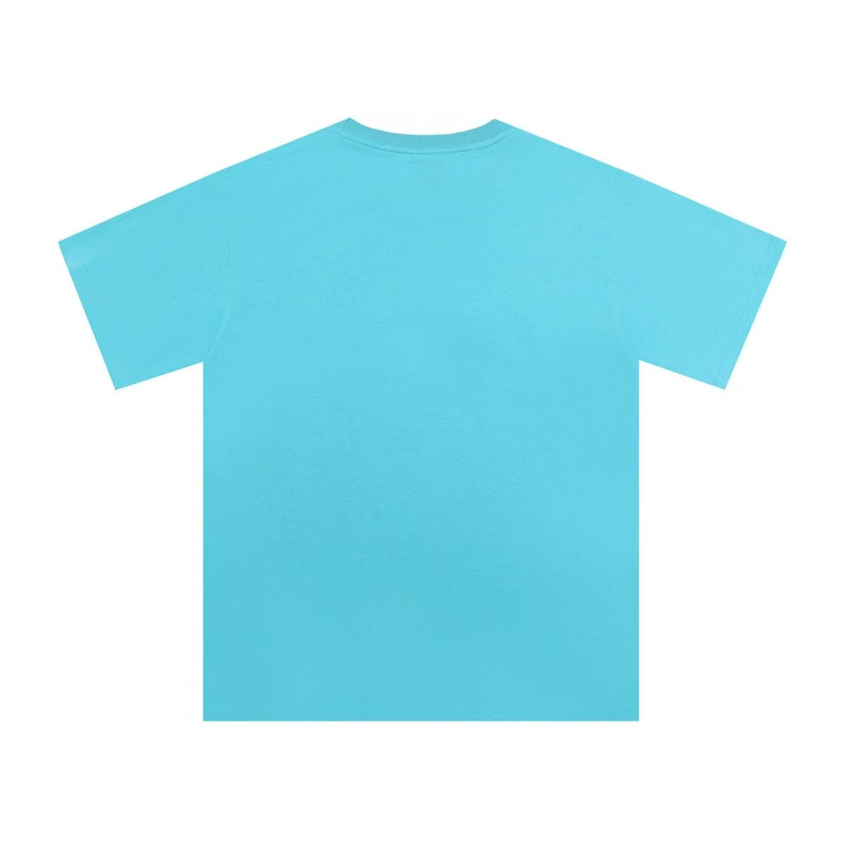 SP5DER WORLDWIDE "WHITE WEB" LOGO T-SHIRT IN BLUE