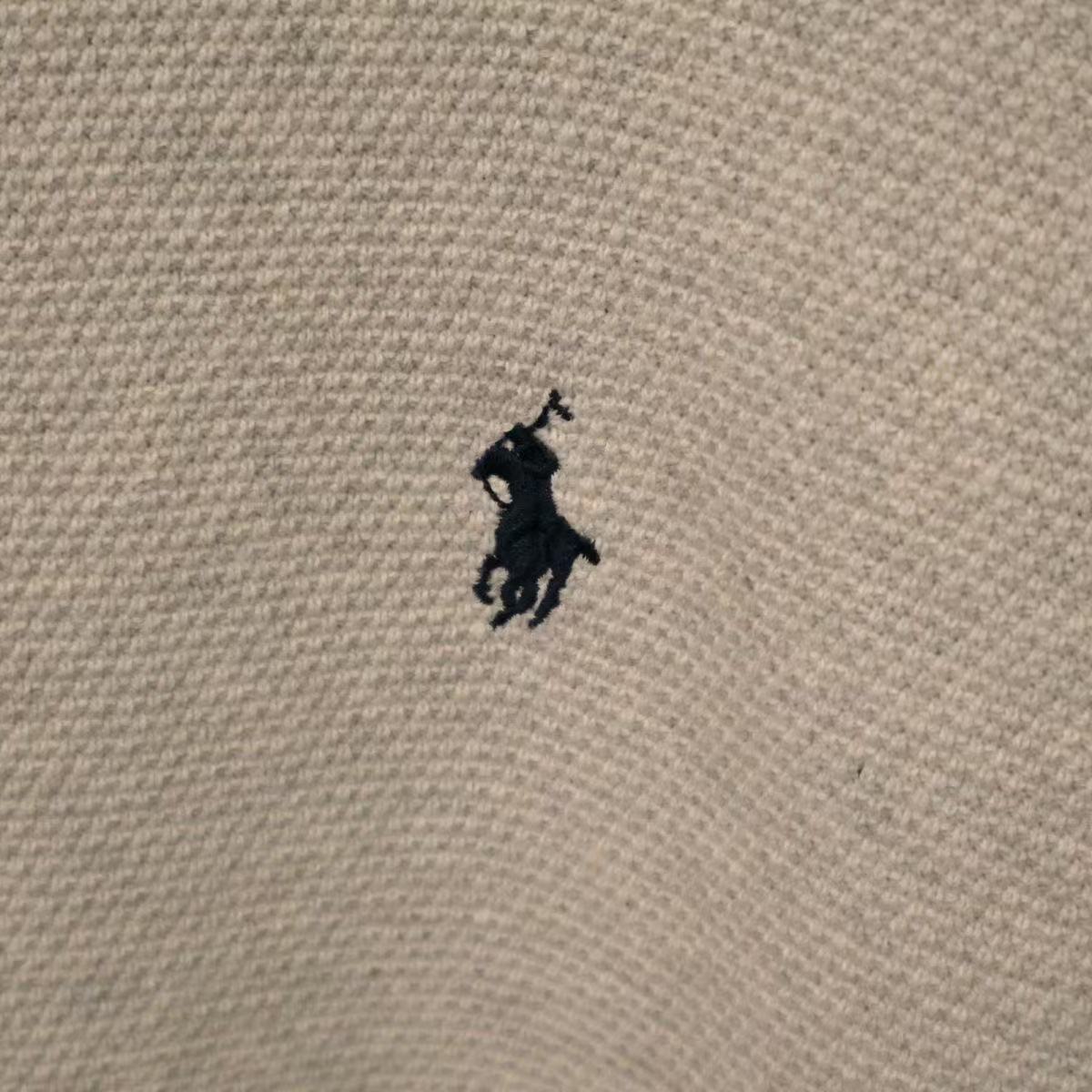 Polo Ralph Lauren Quarter-Zip Sweatshirt in Oatmeal