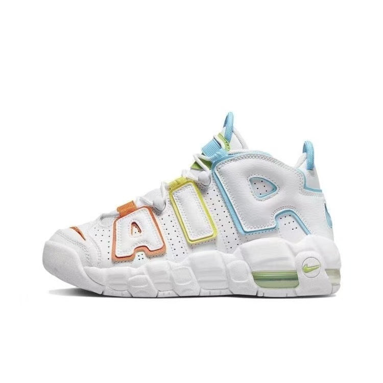 Nike Air More Uptempo 'Red/Yellow/Blue'