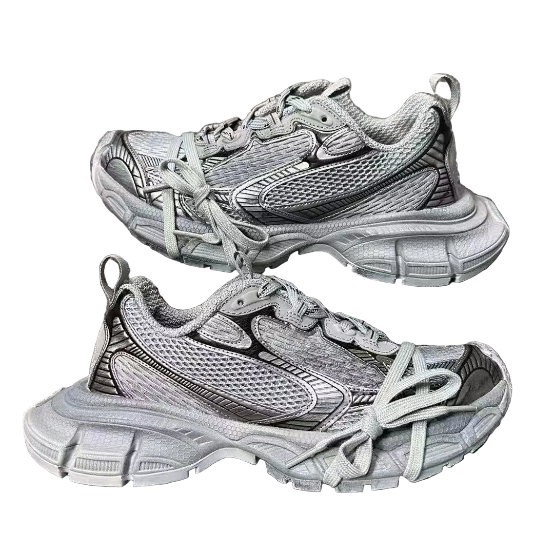 Balenciaga in Charcoal Grey: Industrial Monolith